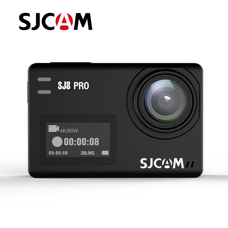 New SJ8 Pro Wifi Sport Action Camera 4k/60fps Waterproof 2.4GHZ Anti-Shake Helmet Cam Video Camera with Remote Control