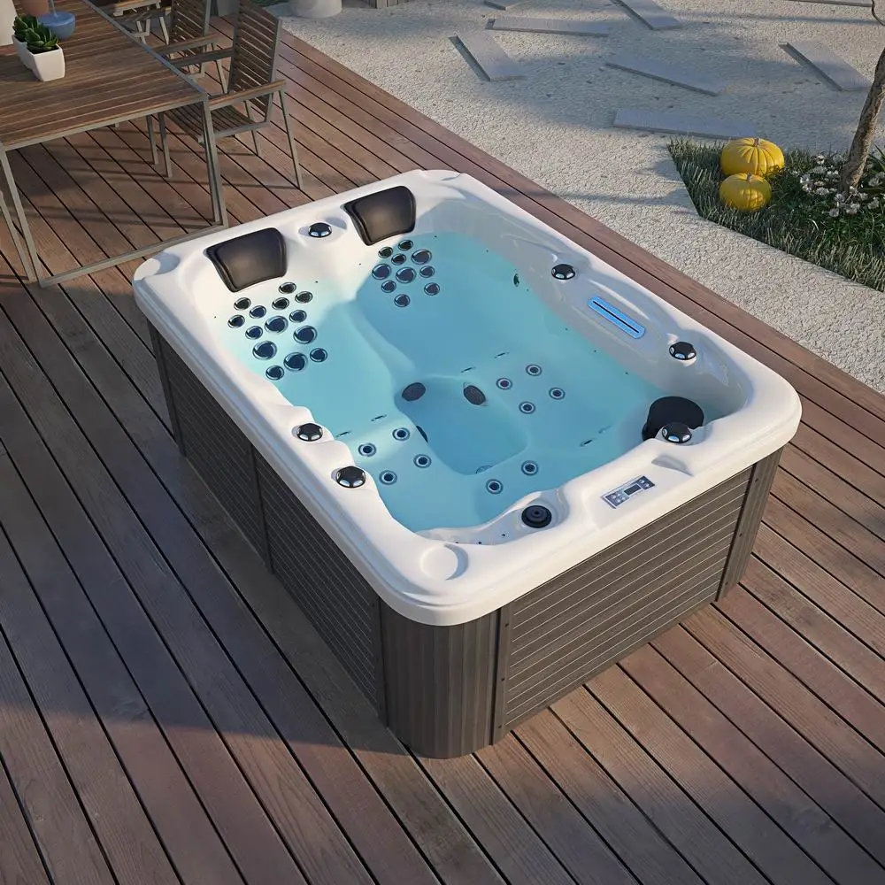 bathroom jacuzzii bathtub thermal cover hot tub with booster seat flooring protector plug cold plunge ice bath recovery pod