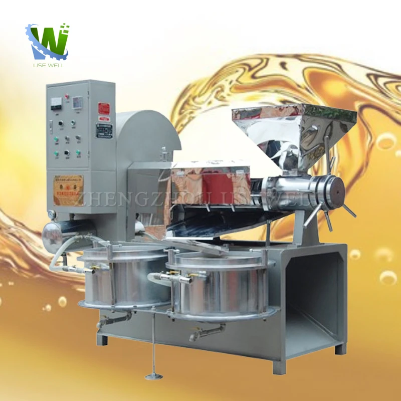 Automatic Cold Hot Press Soybean Peanut Coconut Sunflower Oil Press Machine Oil Mill Making Pressing Extracting Machine