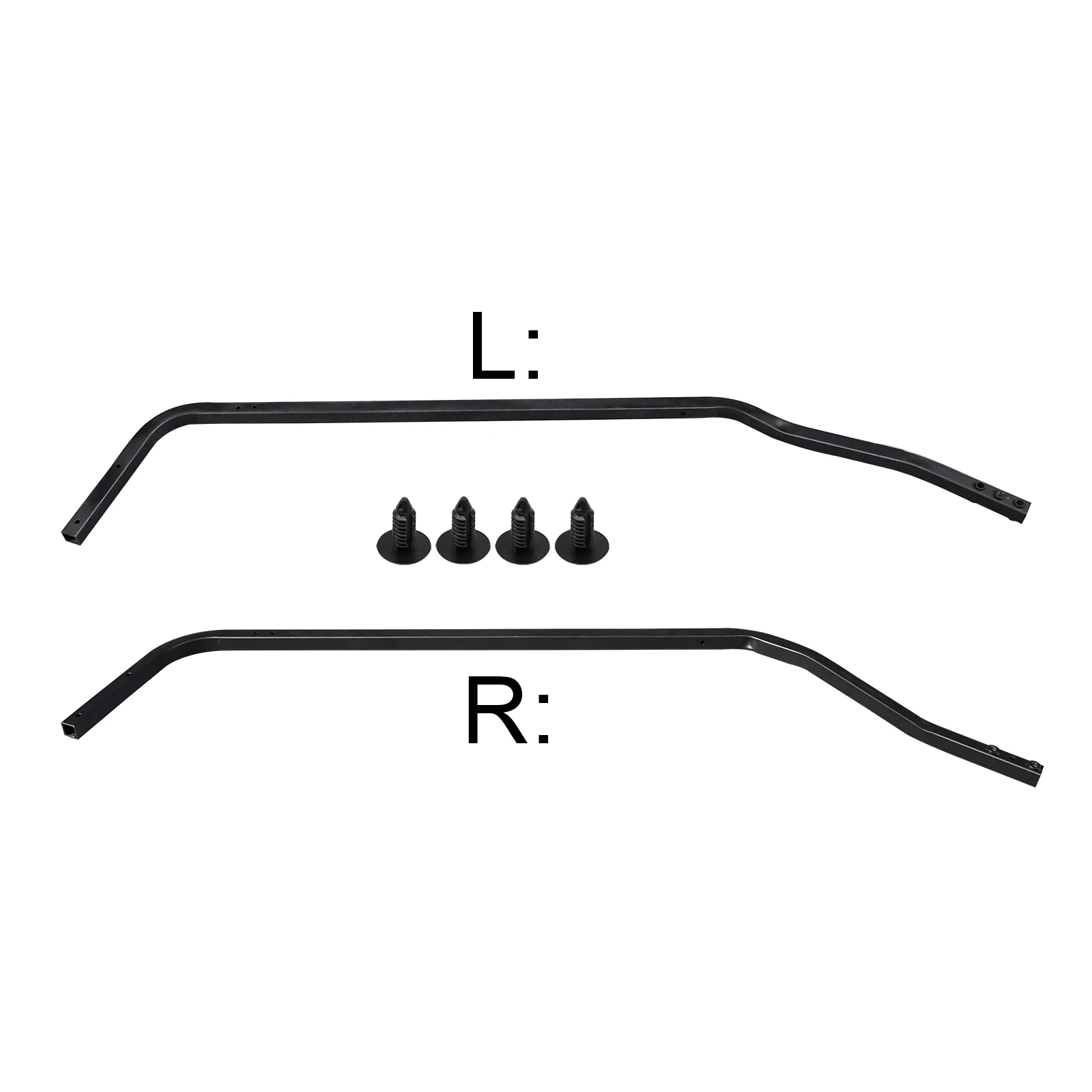 Golf Cart Front Top Support Strut Set For Club Car Precedent 2004-UP, 102513301 102512401