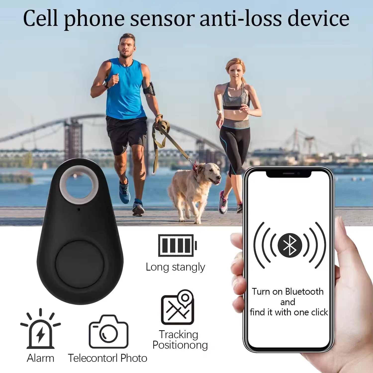 2024 New wn Portable Anti-Lost Device Smart Finders Tracker for Cats Dogs Pet GPS