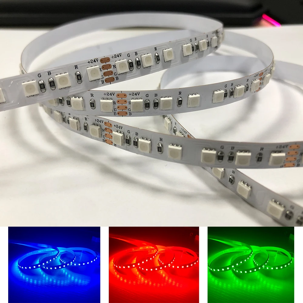 
Waterproof or Not LED Light Strip RGB LED Light Slim 8MM RGB LED Strip 120LED 3838 3535 SMD LED 