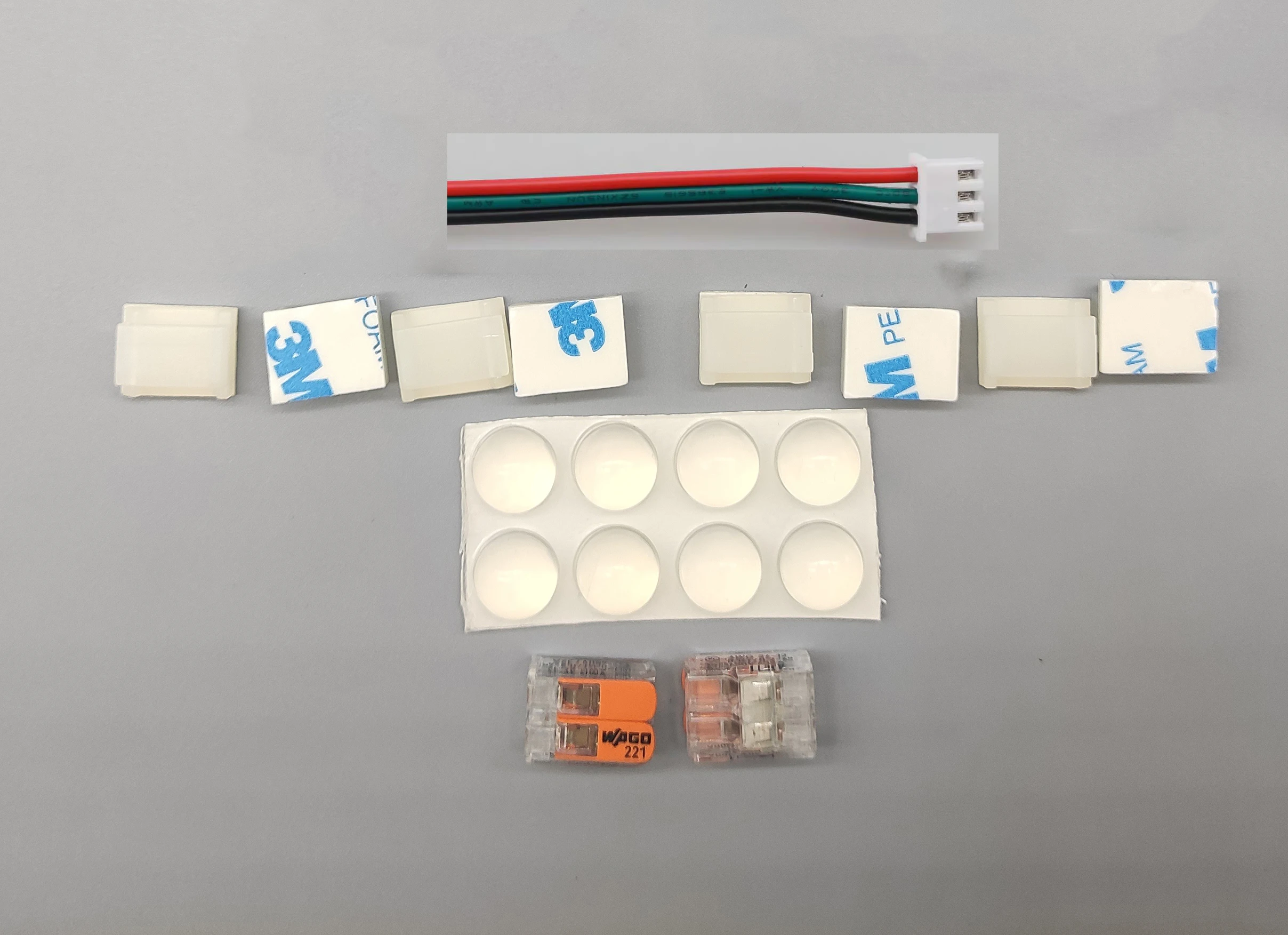 Custom LED Panel Programmable RGBIC SMD5050 24V Dream Color Chasing Dynamic Effect LED Sheet Light Backlighting Bar Desk Cabinet