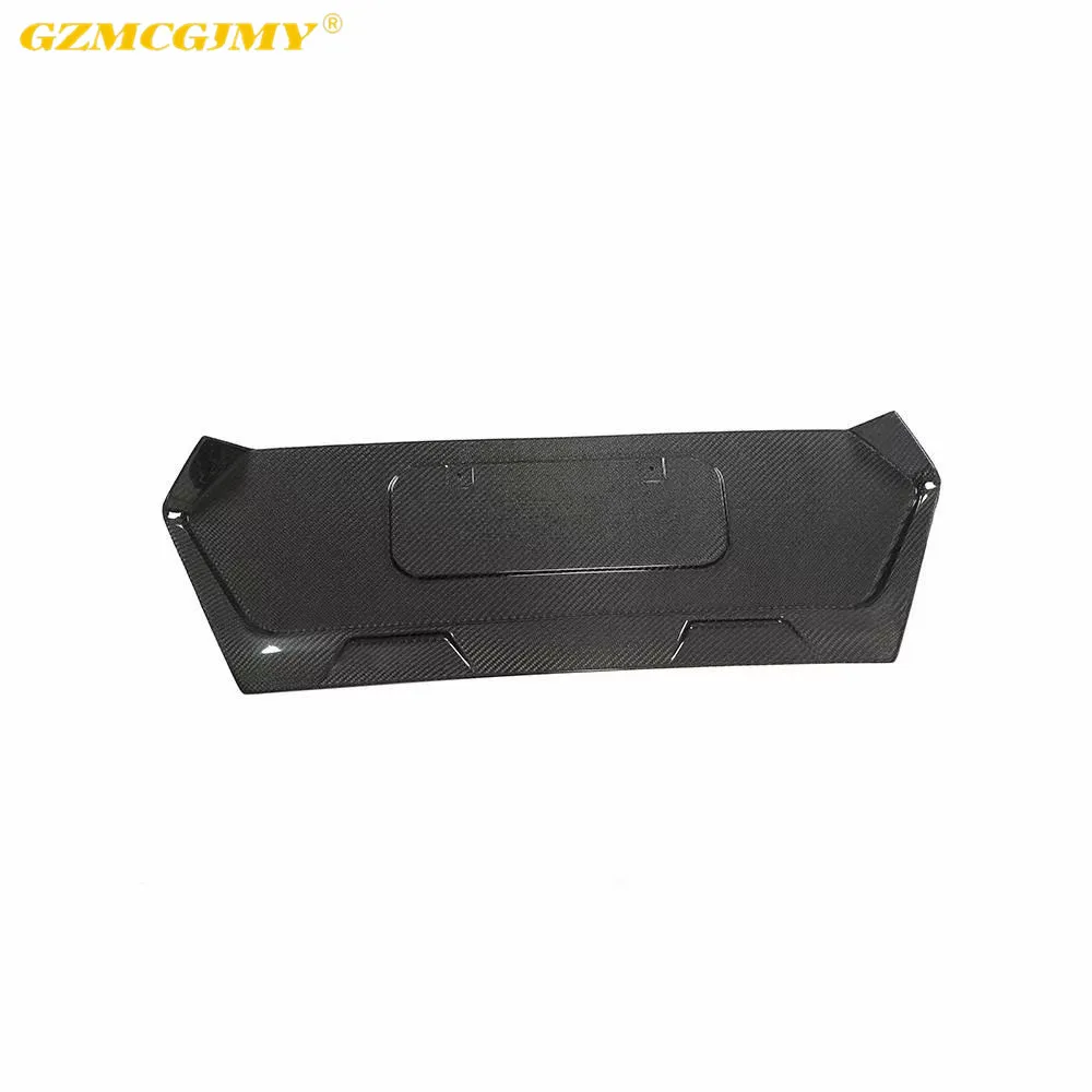 Carbon fiber Exclusive custom designed rear bumper license plate panel  for Corvette C8 rear bumper license plate frame panel