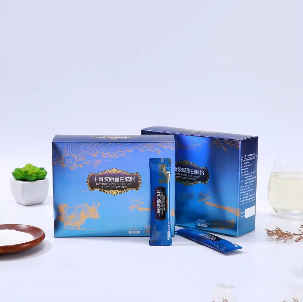 
Odorless no smell hydrolyzed halal Bovine Collagen food grade in sachet For joint,bone density 