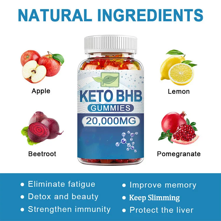 Поставка частной торговой марки keto acv gummies для повышения веса