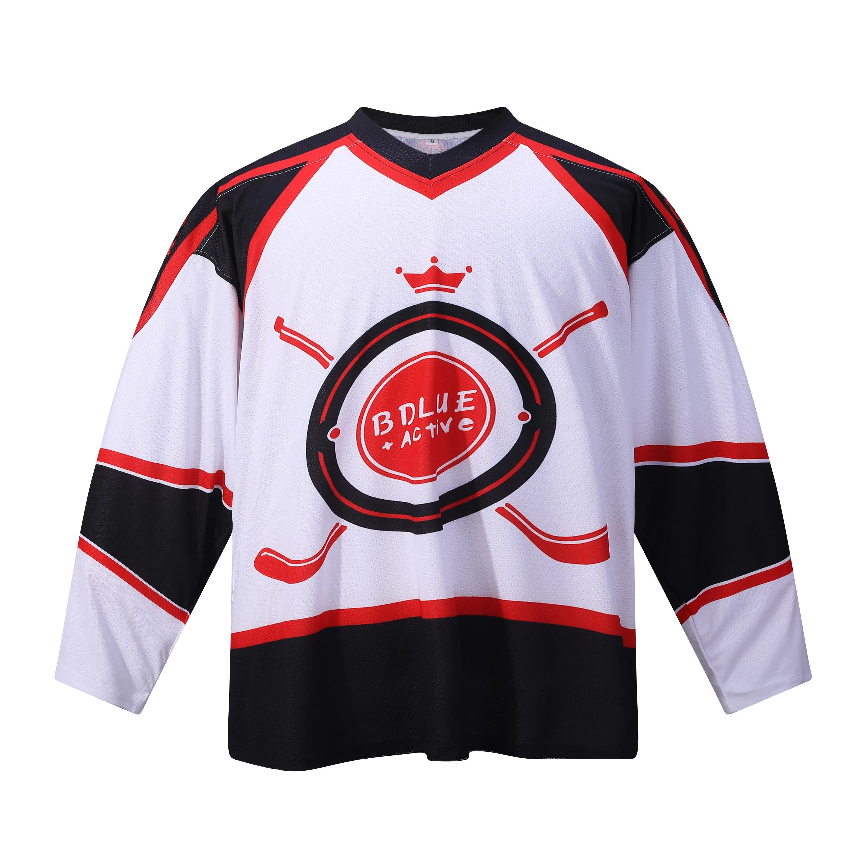 Factory OEM Customized Adult Lacrosse Uniforms Team Blank Ice Hockey Wear Sublimation Printing Field Ice Hockey