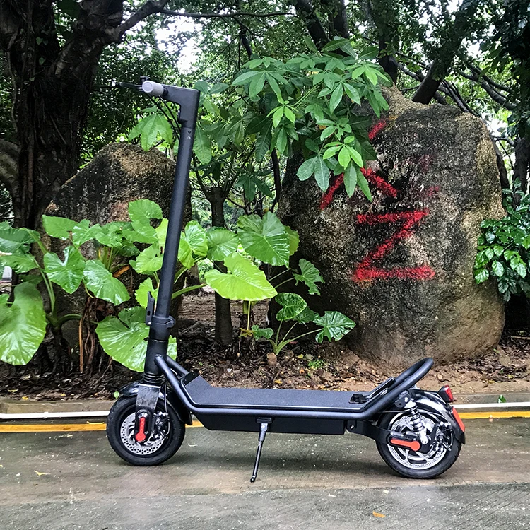 Hot selling dual disc brake 350w 36v foldable  two wheels hub motor scooters