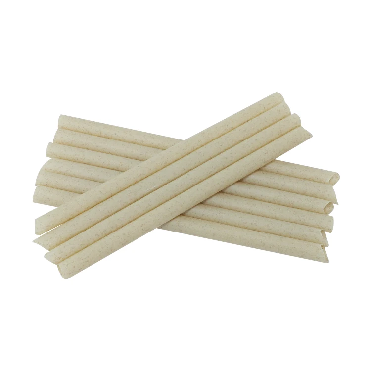 Popular in Europe and America 6mm 8mm 12mm Compostable Sugar Cane Bagasse Drinking Straw Sugarcane Straws