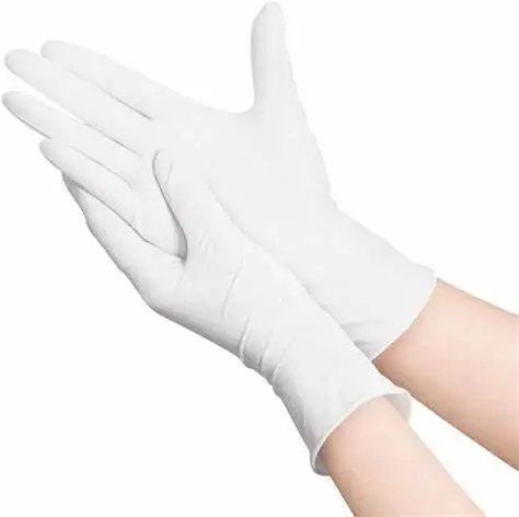 Tattoo Black Disposable Flexible Nitrile Gloves