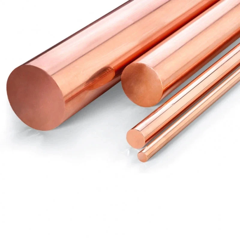 Pure 99.99% Copper Bar Solid Copper Rod 60mm 16mm 8mm 3mm Astm C1100