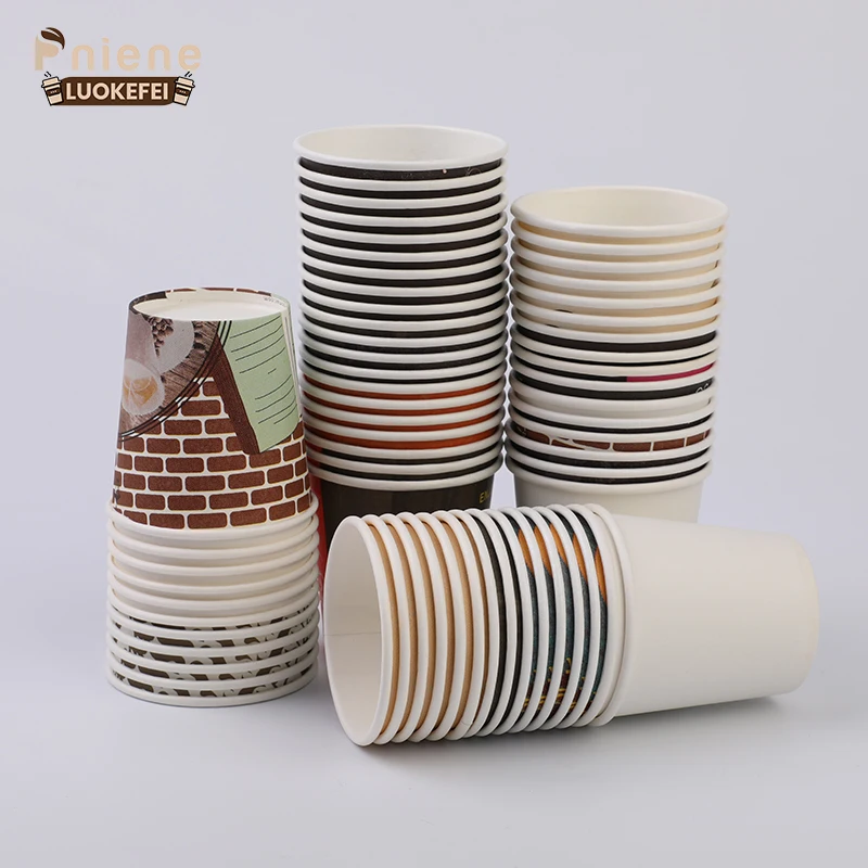 China Factory wholesale eco coffee tea paper cups espresso paper cup 4oz