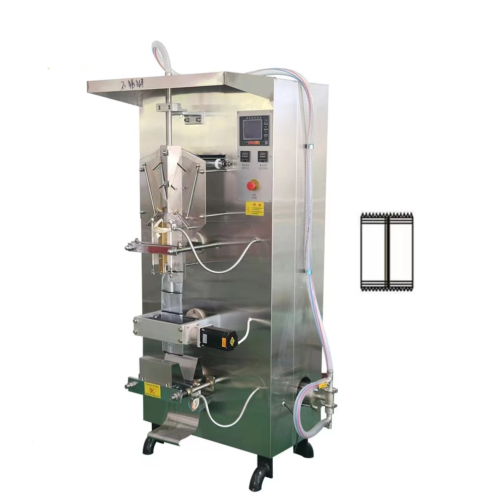 Water Sachet Packing Machine SJ-1000 Good Price for Pure Juice Plastic Beer Milk Video Technical Support Algeria Thailand RUSSIA