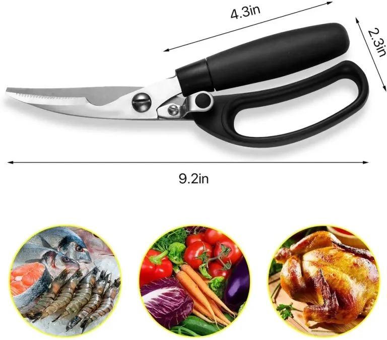 Wholesale premium quality kitchen heavy Shear stainless steel poultry shears multifunctional scissors