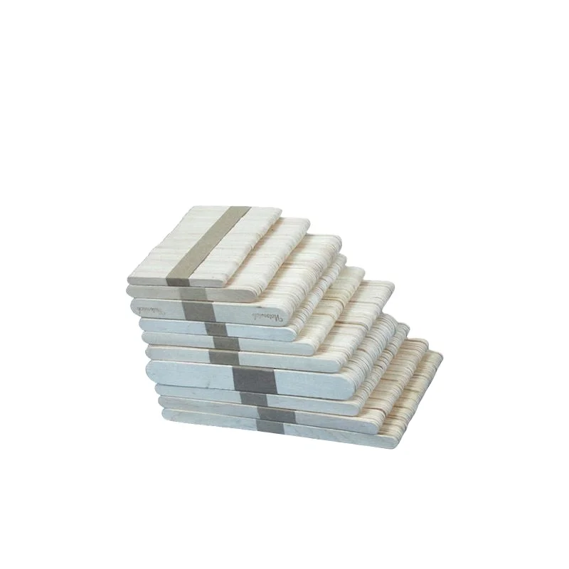 50pcs Ice Cream Stick Cake Craft Custom Popsicle Sticks Wooden