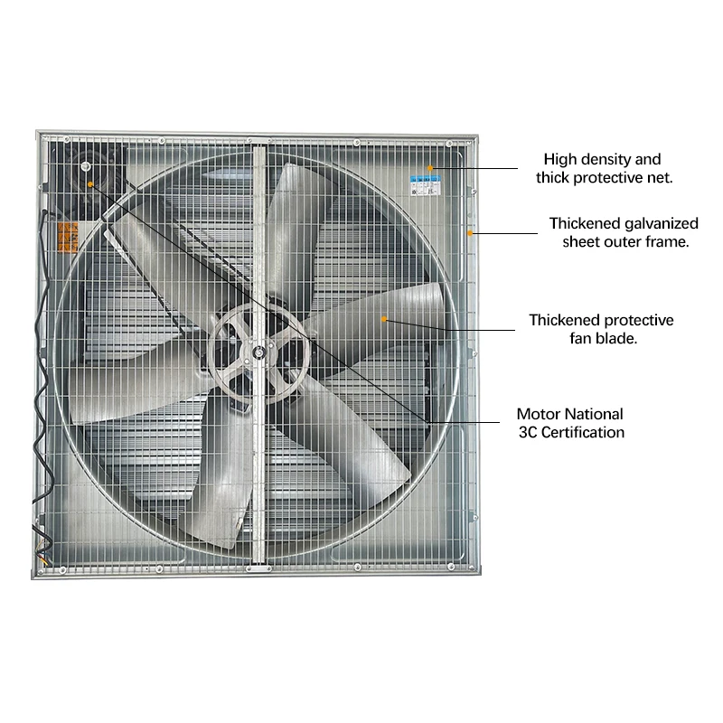 Greenhouse and Chicken Coop Stainless Steel Exhaust Ventilation Fan