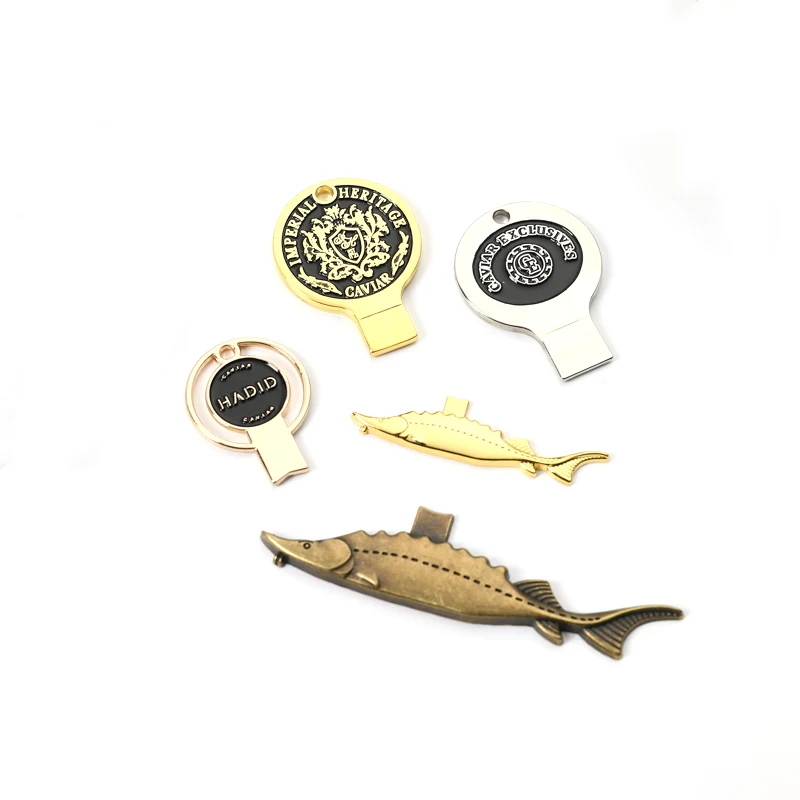 Custom Logo Metal Caviar Can Box Tin Opener Laser Engraved Logo Opener For Kitchen Use