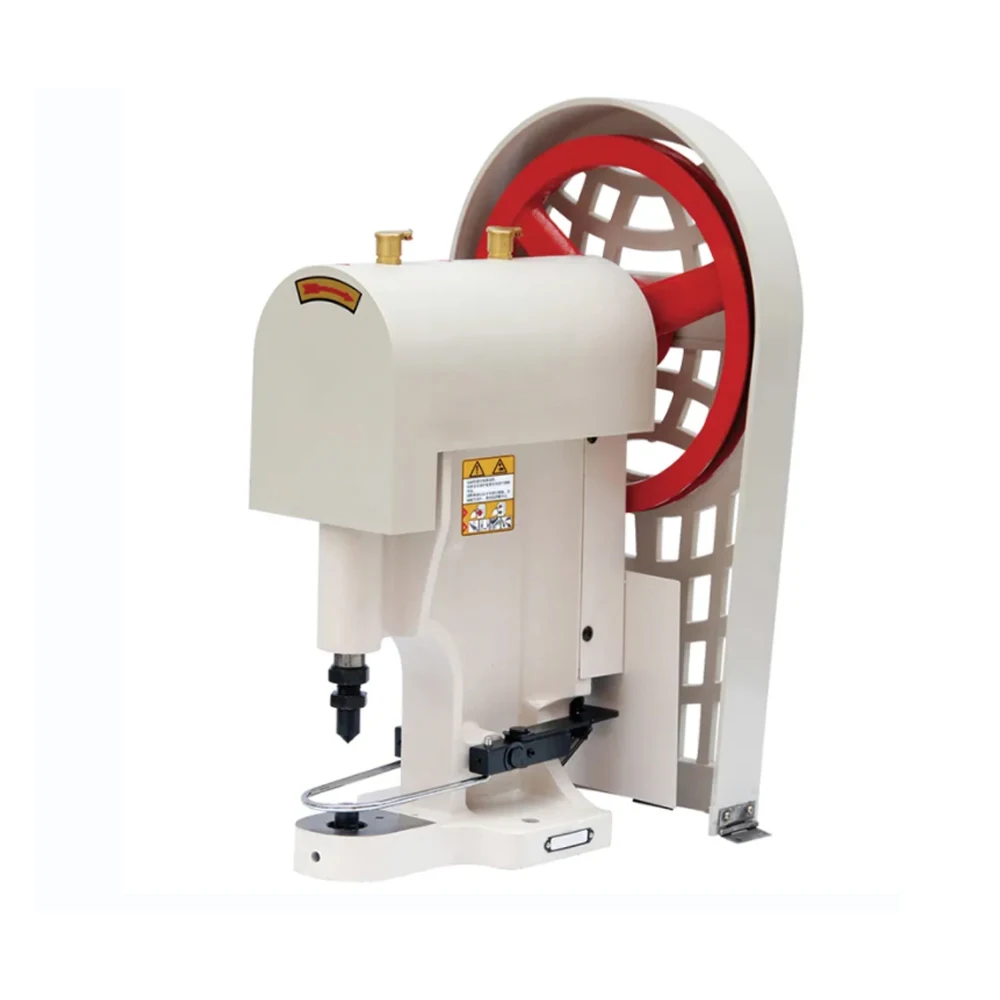 QK-818 cheap price electric Snap band button attaching sewing machine / clothing mechanical buttoning machine