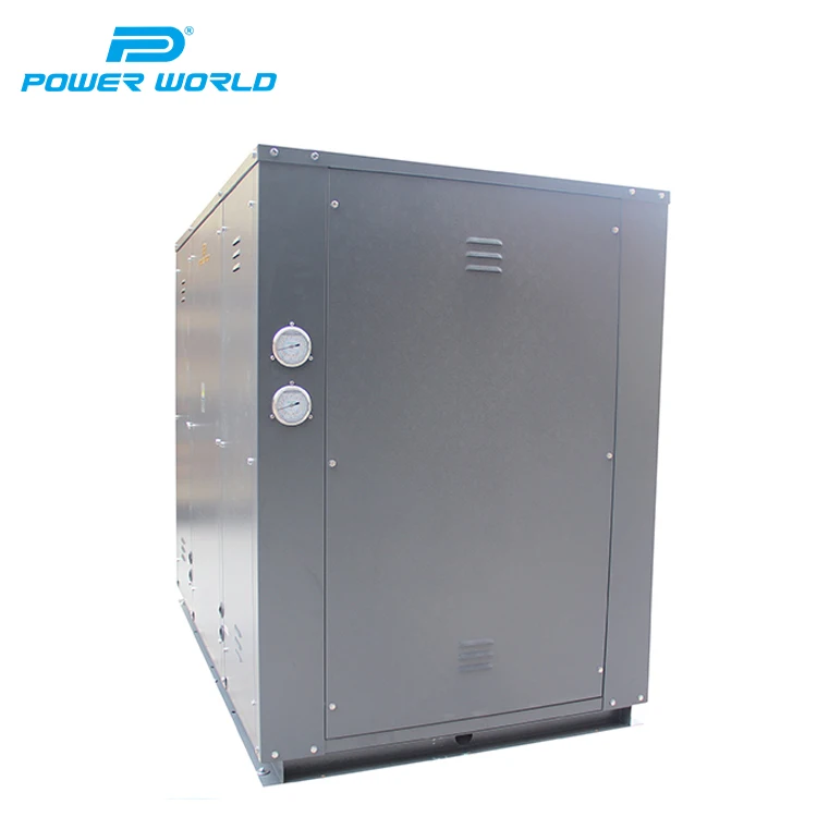 Power World hot sale home earth to water heat pump hot water pumping heating system