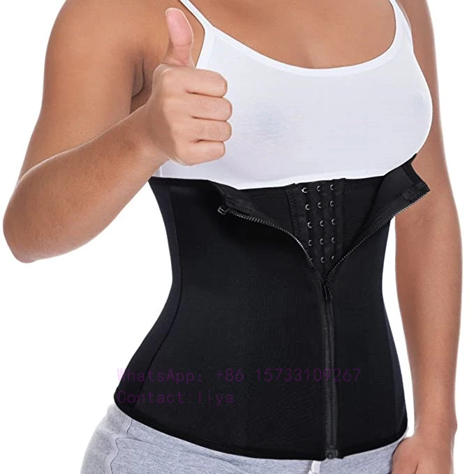 Custom logo corset waist trainer private label neoprene waist trainer for women