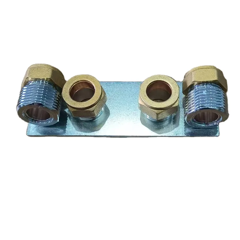 UK Market Request Carbon Steel douche plate right  Bathroom Stainless steel faucet panel fixed metal douche plate right