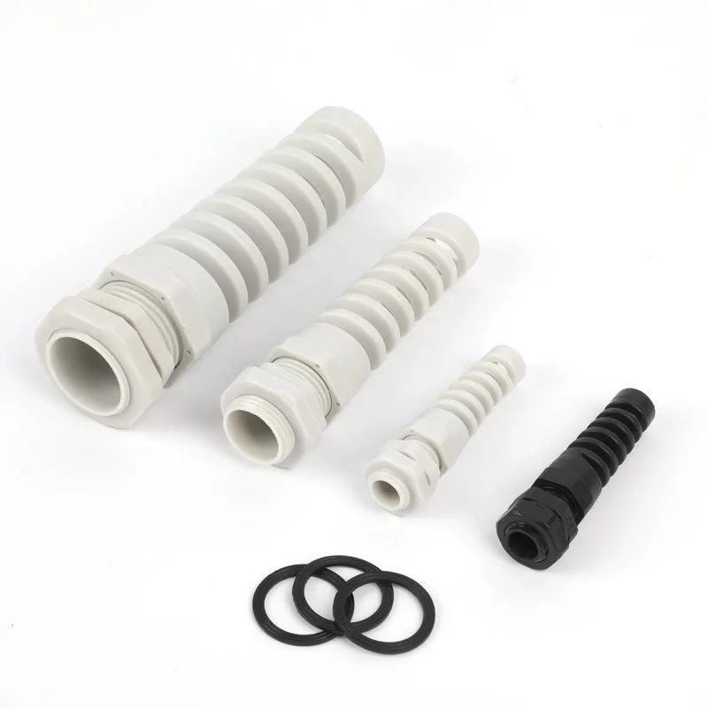 Кабель PG7 водонепроницаемый шарнир IP68 нейлоновый пластиковый уплотнитель с фиксированной