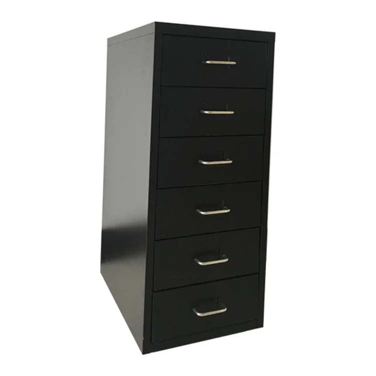 Офисный металлический шкаф для файлов, колесо, передвижная Подставка для хранения, шкаф для офиса, металлический шкаф для файлов, колесо и черный замок