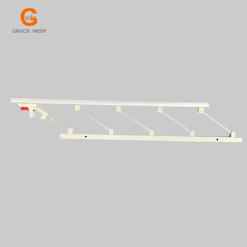 Folding Aluminum Stainless Side Guard Rail for Hospital Bed Parts Accessories With Cheap Price