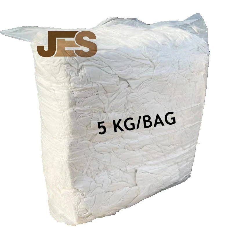 Factory wholesale Cheap Cotton Fabric Scrap White Bed Sheet Wiping Rags For Marine cleaning Use