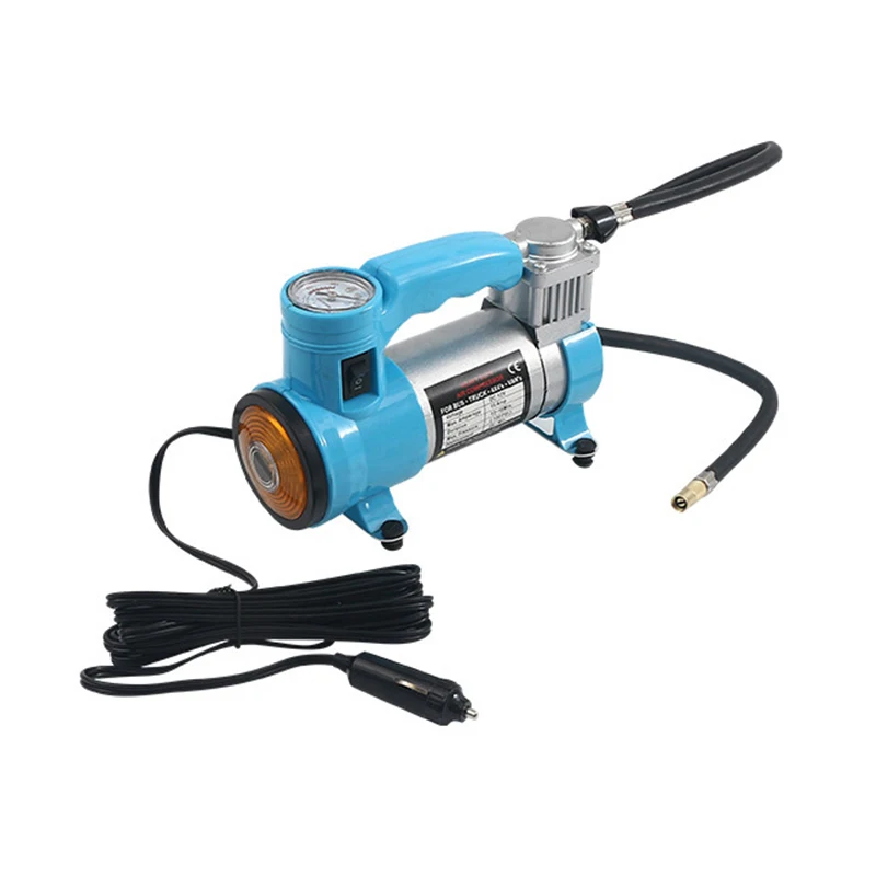 The visible pointer can switch the tire inflation pump with one key, with low noise, high power and long service life.