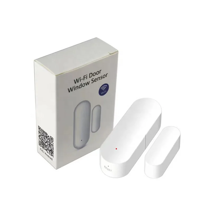 Saikiot Tuya WIFI Door Window Sensor Alarm Mobile App Control Door Sensor Detector Waterproof Home Security Window Door Sensor