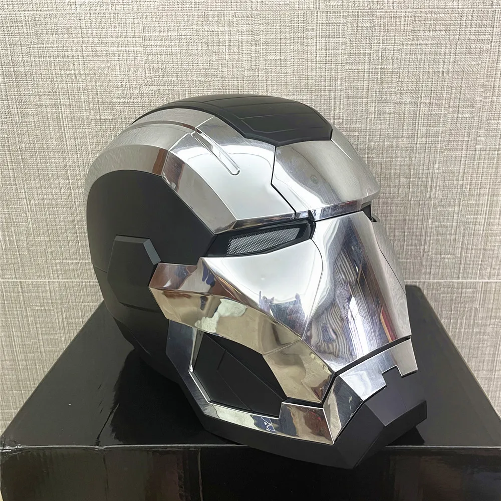 SLKE COSPLAY War Electronic Machine helmet Voice Touch Remote control Marvel the super man Iron-man Helmet MK5