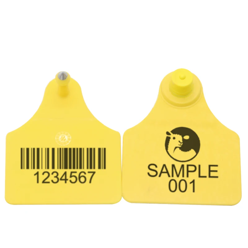 HED-ET107 numbering ear tags goat ear tag with applicator