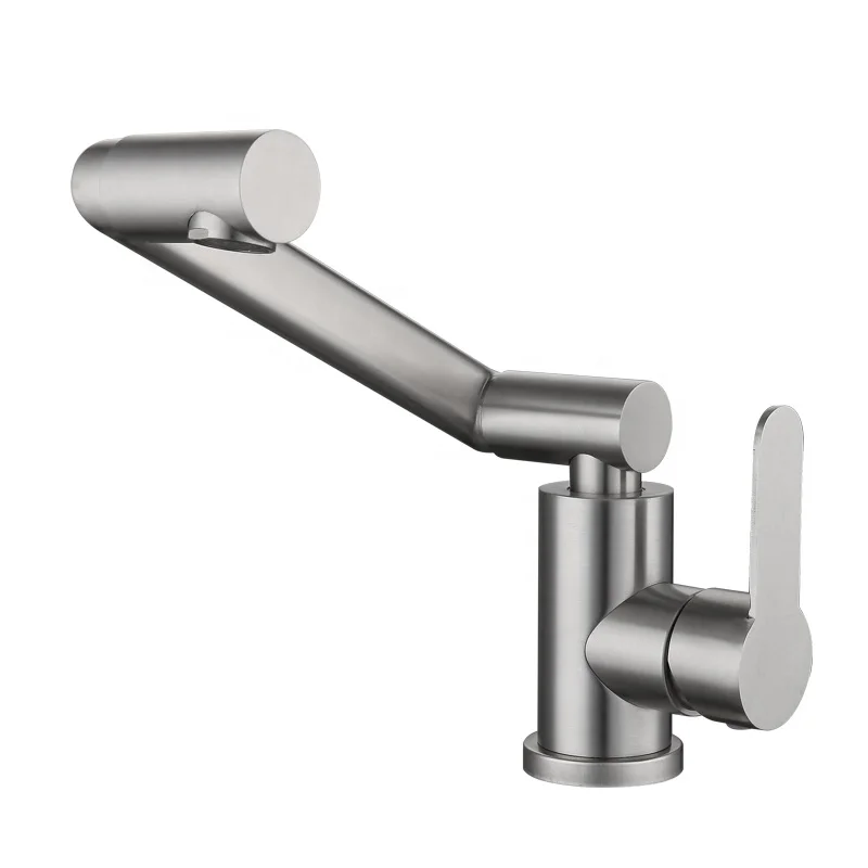 Stainless steel 304 basin taps bathroom single handle switch faucet wash basin faucet for bathroom