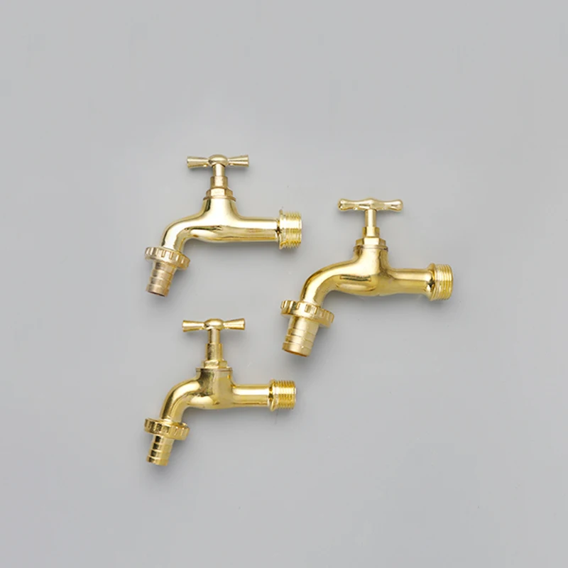 
Hot And Cold Water Outdoor Miniature Brass Taps 