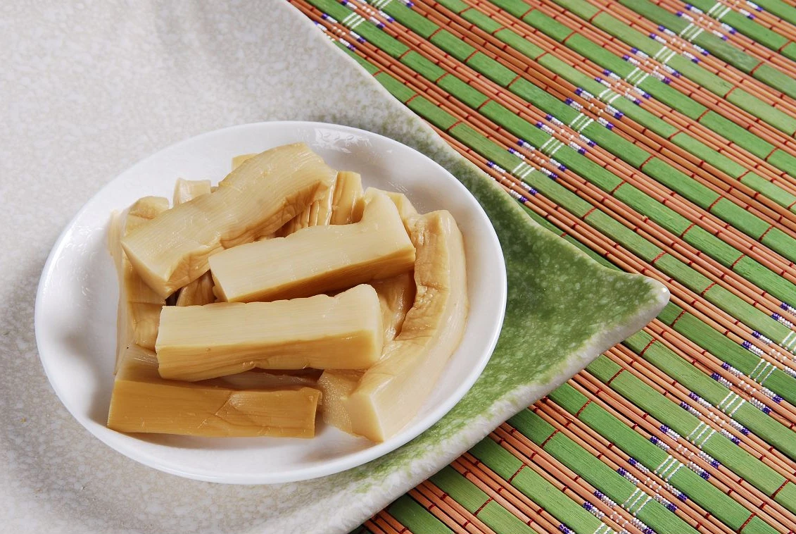 Boild Nutritional value Seasoned Bamboo Sprout Sliced  Menma for Japan Sushi Ramen Noodles