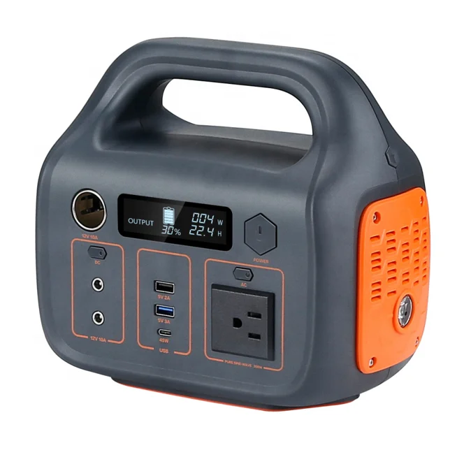 Mobile Solar Power Generator 311Wh Bank Supply 110V 220V 300w Outdoors Camping Lithium Portable Power Station