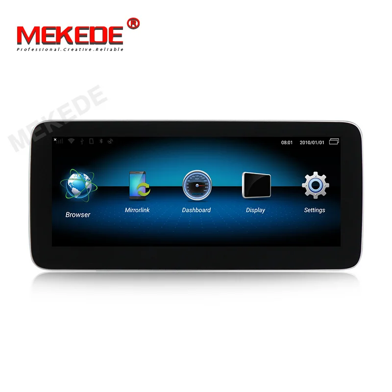 MEKEDE 4Core Android9.0 2+16G full screen car radio dvd gps for Benz A CLASS W176 2013-2015 NTG4.5 Car Stereo Multimedia System