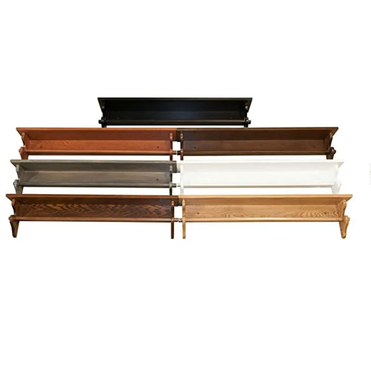 Рустикальная Изысканная настенная вешалка для одеял ручной работы прочная деревянная вешалка для одежды