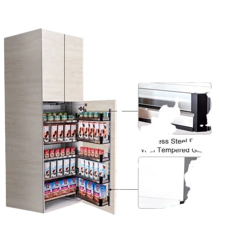 ChuZhiLe functional hardware series 2021 new Pantry launch unit linkage slide basket