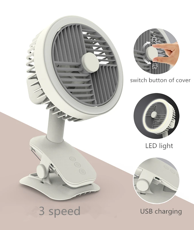 personal small handheld portable mini usb LED ventilador air cooling conditioner cooler fan stand table desk desktop clip on fan