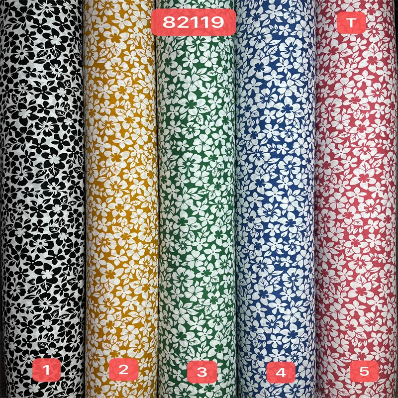 5000+ Beautiful Designs Customized Printed 100 Rayon Viscose Fabric with High Quality