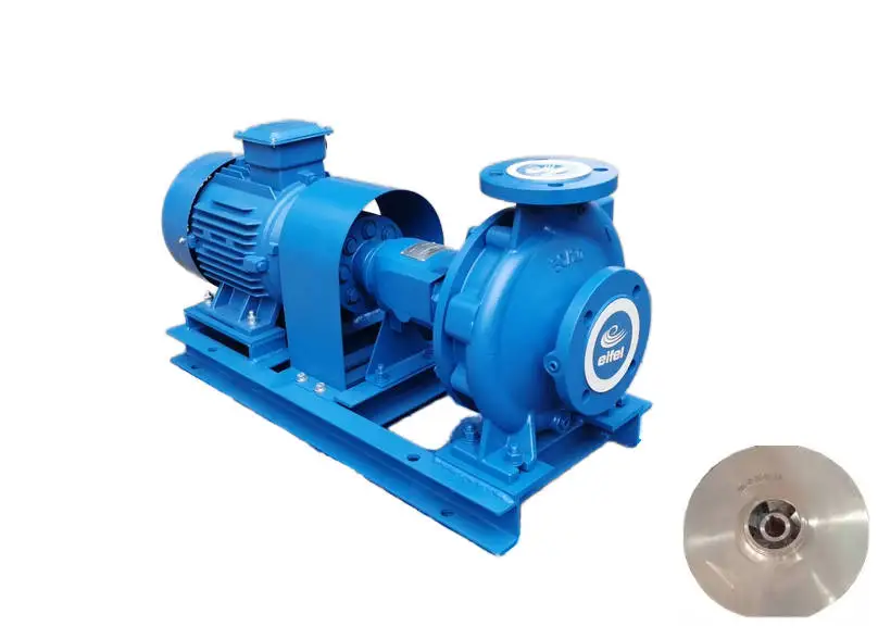 EKD DIN24255/EN733 Standard Electric Single-Stage End Suction Pump Unit Reduce Energy Consumption with 32mm Outlet MEI>0.4