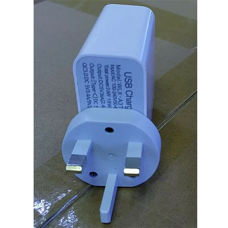  4 порта PD 18 Вт Smart Mult зарядка QC 3 0 USB зарядное устройство адаптер для мобильного