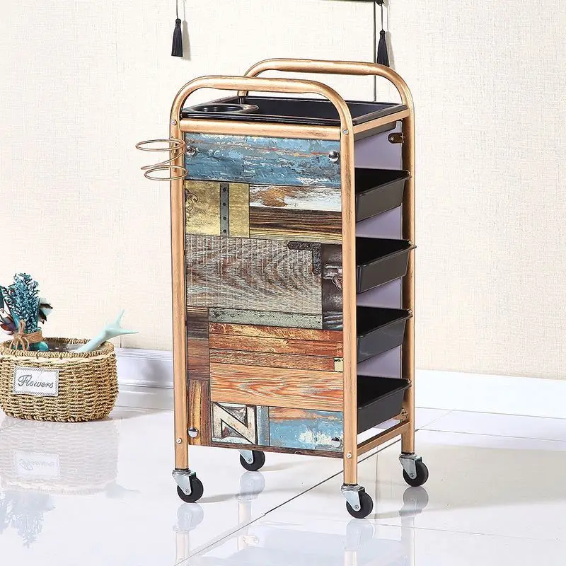 Professional Salon Hairdressing Trolley Manufactured China Hair Salon Equipment Trolley For Sale