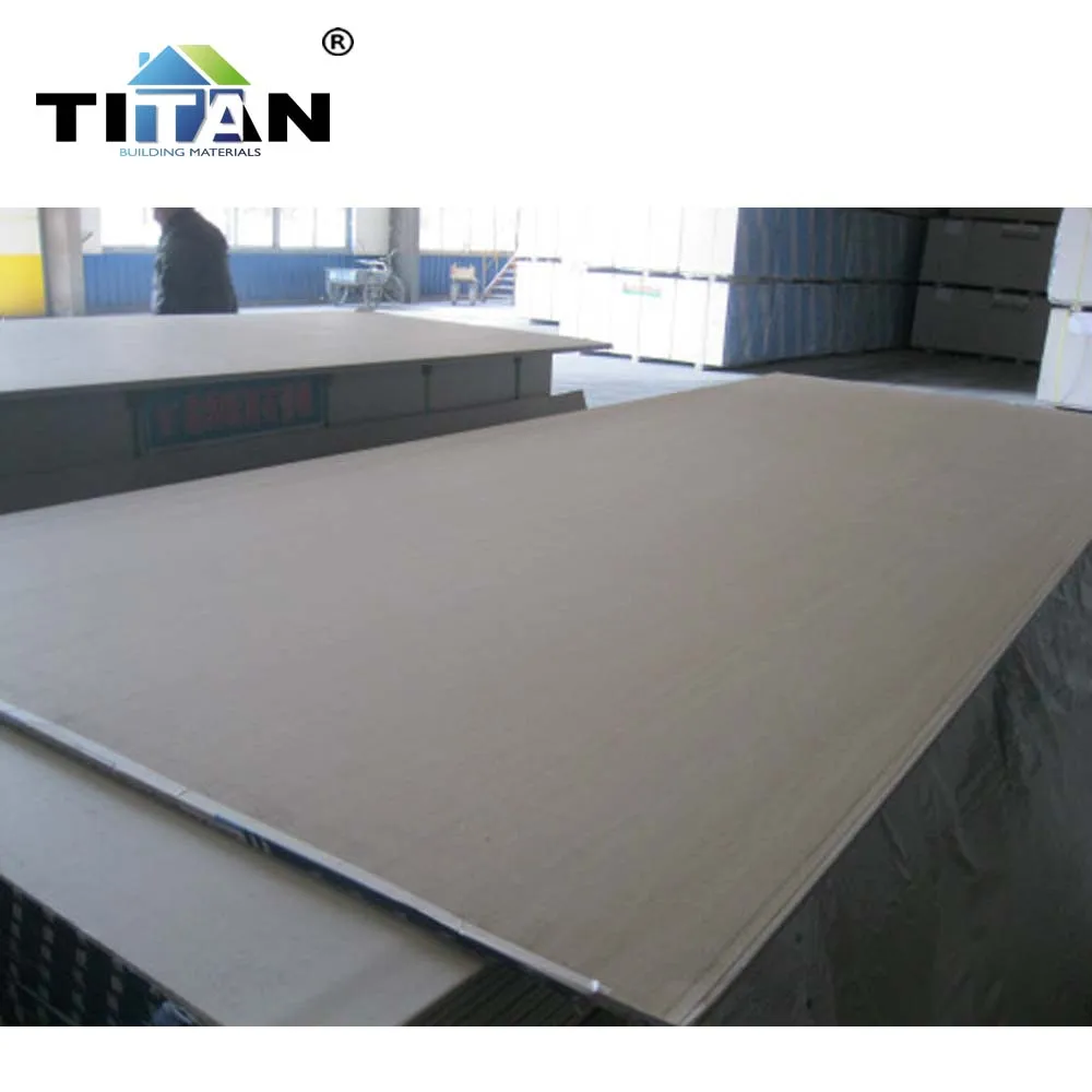 Ghana Wholesale Placas De Gesso Drywall Gypsum Board Ba13 Plasterboard Trockenbau