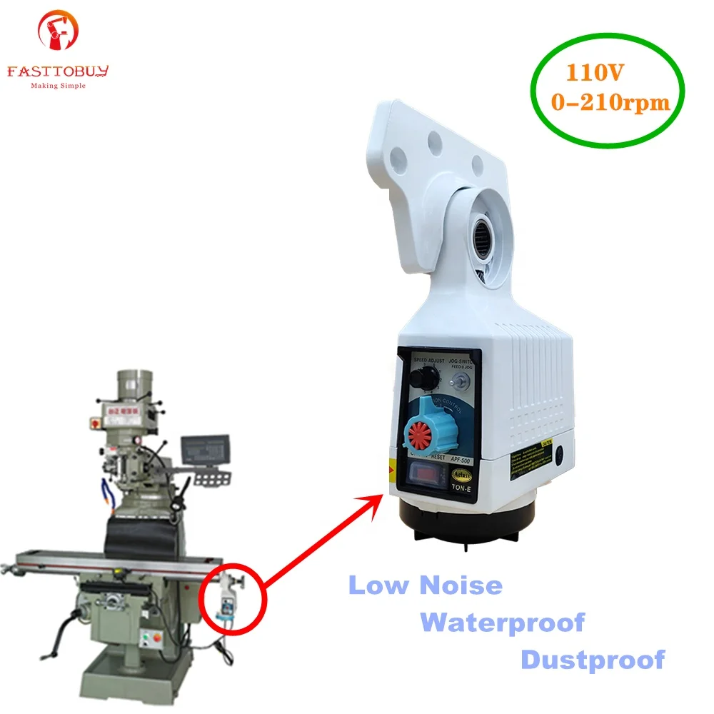 
110V X Axis POWER FEED for BRIDGEPORT MILLING MACHINE Milling Machine Accessory 50/60Hz 