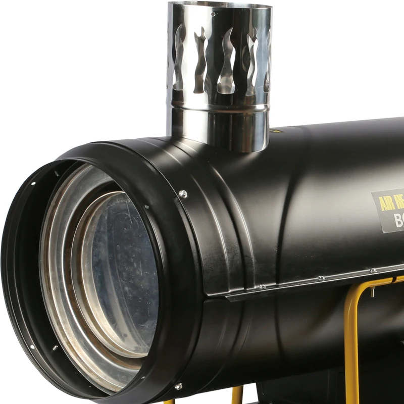 BGE 50KW 15000BTU Indirect Diesel Heater Burning Fuel Kerosene Oil Fan Heaters for Greenhouse Farm Poultry