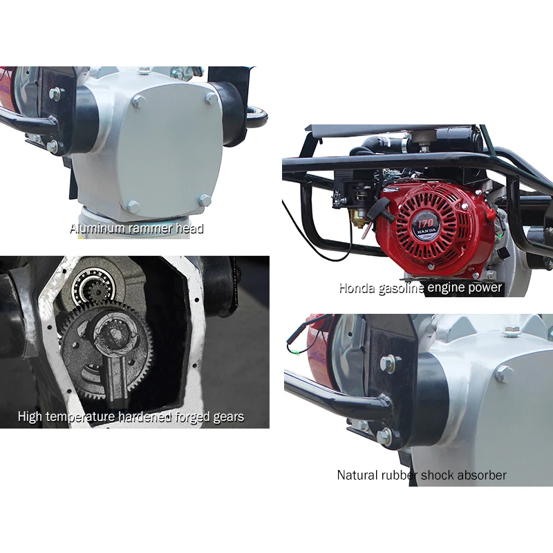Building Construction Tools and Equipment Machinery Tamping Rammer High Quality Earth Rammer Compactor