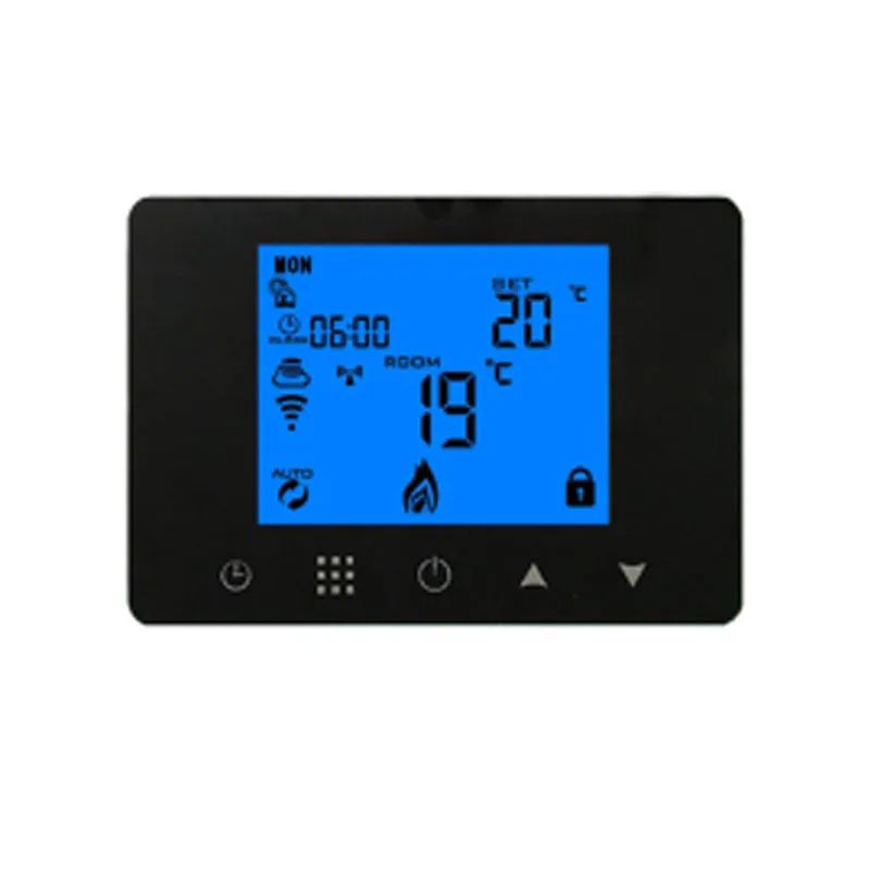 Термостат с большим экраном термостат с водяным подпольным подогревом